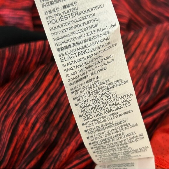 ❤️ Under Armour COMPRESSION Women's Red Sleeveless Top L - Picture 10 of 10